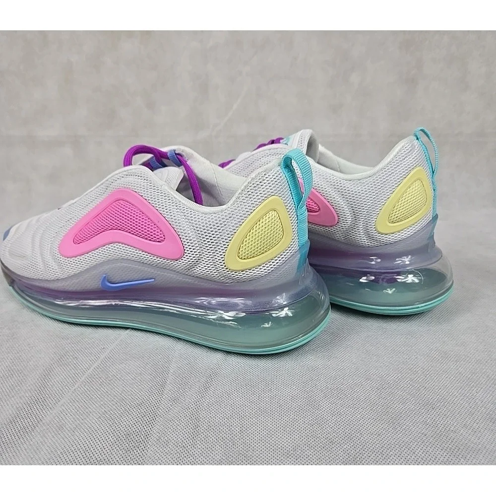 NEW Nike Air Max 720 Shoes Womens 8.5 Aqua Powder Pastel White‎ AR9293-102